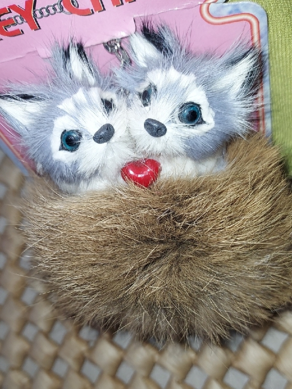 Novelty Inc. Fur Key Chain - Picture 3 of 8
